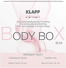 Fragrances, Perfumes, Cosmetics Body Kit - Klapp Repagen Body Box Shape (cr/200ml + b/gel/200ml)