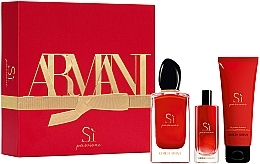 Fragrances, Perfumes, Cosmetics Giorgio Armani Si Passione - Set (edp/100ml + edp/15ml + b/lot/75ml)