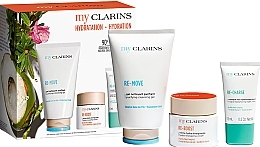 Set - Clarins My Clarins Essentials Kit (cr/50ml + f/gel/125ml + f/mask/15ml) — photo N1