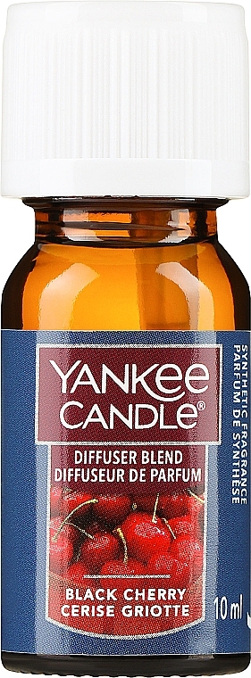 Ultrasonic Diffuser Aroma Oil "Black Cherry" - Yankee Candle Black Cherry Ultrasonic Diffuser Aroma Oil — photo N1