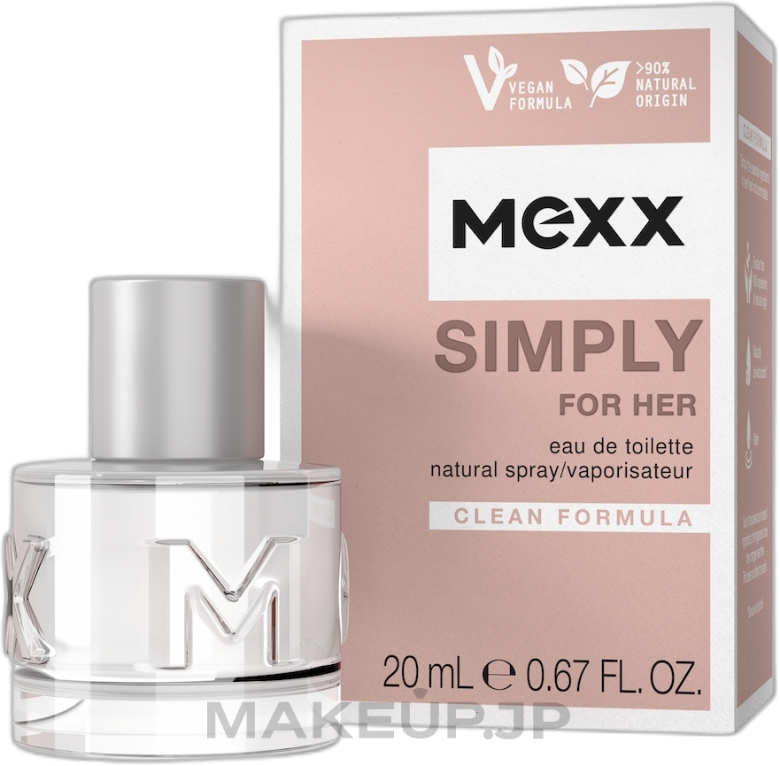 Mexx Simply For Her Eau - Eau de Parfum — photo 20 ml