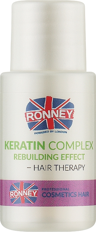 Hair Repair Oil Keratin - Ronney Keratin Complex Rebuilding Effect Hair Therapy — photo N1