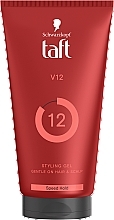 Hair Styling Gel - Taft V12 Styling Gel Speed Hold — photo N1