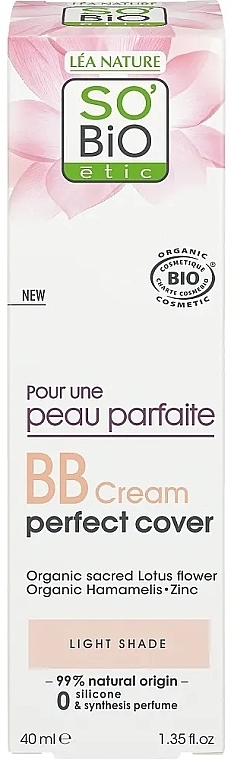 BB Cream - So'Bio Etic BB Cream Perfect Cover — photo N1