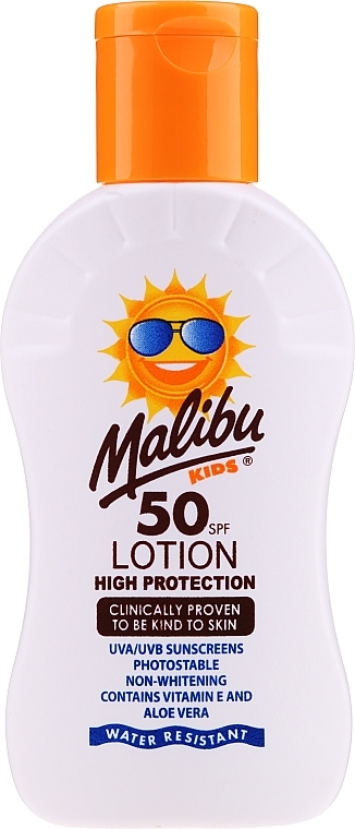 Sunscreen Waterproof Kids Lotion - Malibu Sun Kids Lotion SPF50  — photo N3