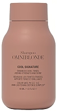 Fragrances, Perfumes, Cosmetics Cold Blonde Shampoo - Omniblonde Cool Signature Shampoo (mini)