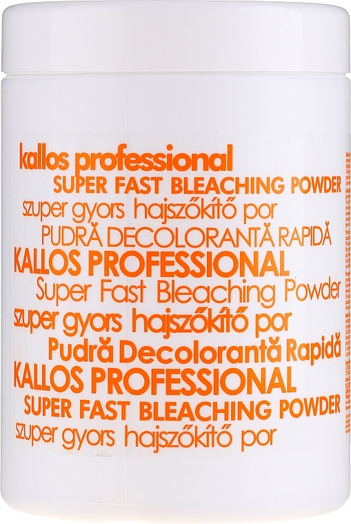 GIFT! Hair Bleaching Powder - Kallos Cosmetics Powder For Hair Bleaching — photo N1