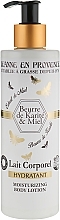 Fragrances, Perfumes, Cosmetics Shea Butter & Honey Body Milk - Jeanne en Provence Beurre de Karite & Miel Body Lotion