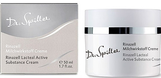 Soothing Healing Cream with Milk Peptides - Dr. Spiller Rinazell Lacteal Active Substance Cream — photo N1