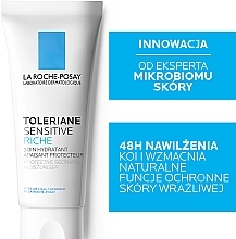 Prebiotic Soothing Moisturizing Face Cream - La Roche-Posay Toleriane Sensitive Riche — photo N4