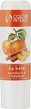 Fragrances, Perfumes, Cosmetics Protective Lip Balm 'Mandarine and Cinnamon' - Colour Intense Mandarin and Cinnamon Lip Balm