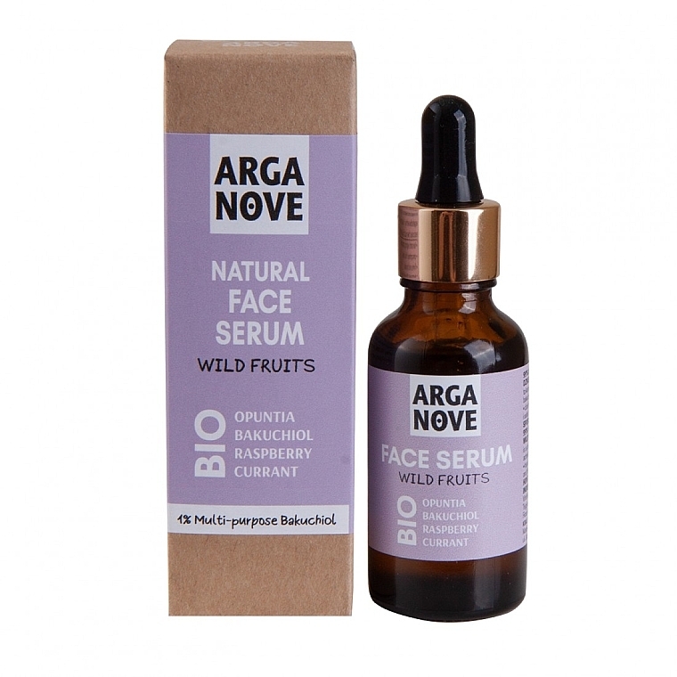 Lifting Face Serum - Arganove BIO Natural Face Serum Wild Fruits — photo N5