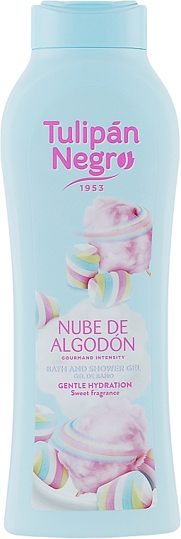 Cotton Candy Shower Gel - Tulipan Negro Cotton Cloud Shower Gel — photo N1