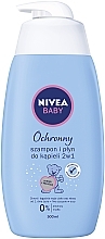 Fragrances, Perfumes, Cosmetics Shampoo-Bath Foam - NIVEA Baby Soft Shampoo&Bath 2in1