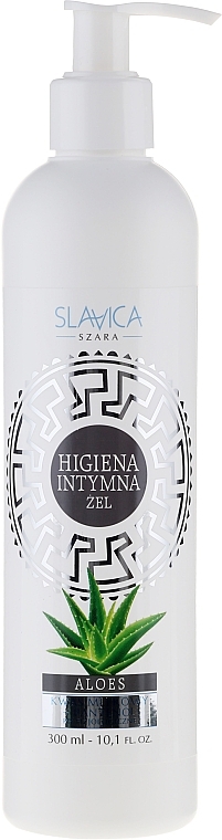 Intimate Hygiene Gel "Aloe" - Slavica Gel — photo N1