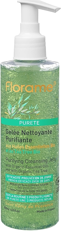 Face Ceansing Gel - Florame Purifying Cleansing Gel — photo N1