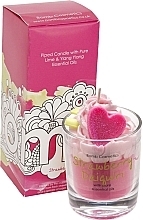 Fragrances, Perfumes, Cosmetics Scented Candle "Strawberry Daiquiri" - Bomb Cosmetics Strawberry Daiquiri Candle