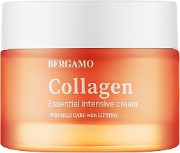 Fragrances, Perfumes, Cosmetics Collagen Face Cream - Bergamo Collagen Essential Intensive Cream