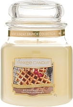 Fragrances, Perfumes, Cosmetics Scented Candle - Yankee Candle Belgian Waffle