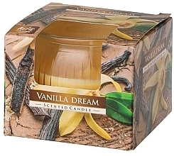 Vanilla Dream Scented Candle in Glass - Bispol Vanilla Dream Scented Candle — photo N1