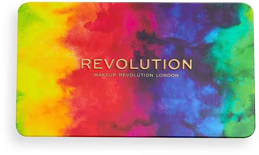 Eyeshadow Palette - Makeup Revolution Forever Flawless Pride We Are Love Eyeshadow Palette — photo N2