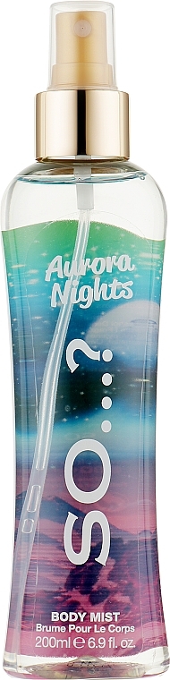 Body Spray - So…? Aurora Nights Body Mist — photo N3