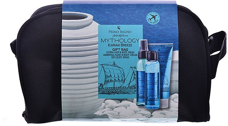 Beauty Set - Primo Icarian Breeze (deo/100 ml + b/wash/100 ml + h/cr/75 ml) — photo N1