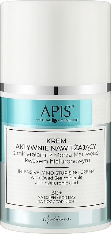 Moisturizing Face Cream with Dead Sea Minerals 30+ - APIS Professional Optima — photo N1