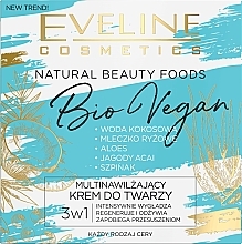 Fragrances, Perfumes, Cosmetics Moisturizing Face Cream - Eveline Cosmetics Natural Beauty Foods Bio Vegan