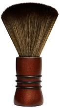 Hairdressing Neck Brush, natural bristle - Xhair — photo N1