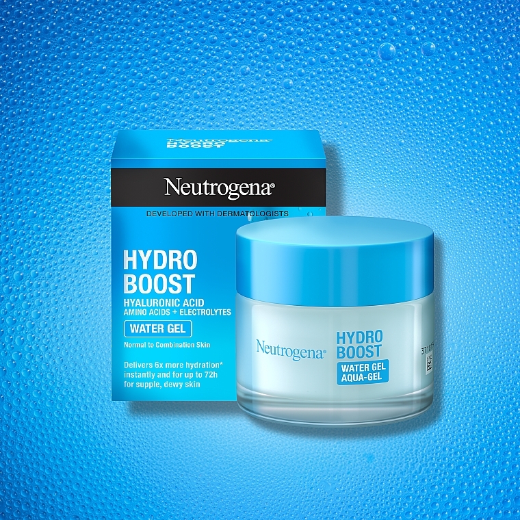 Face Gel for Normal & Combination Skin - Neutrogena Hydro Boost Water Gel For Normal & Combination Skin — photo N7