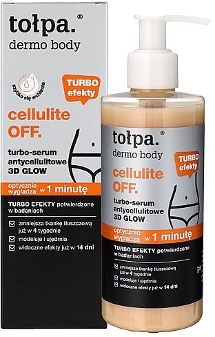 Anti-Cellulite Serum - Tolpa Dermo Body Cellulite OFF Turbo Serum — photo N1