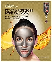 Fragrances, Perfumes, Cosmetics Hydrogel Face Mask - 7th Heaven Renew You Detox Replenish Hydrogel Mask