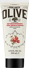 Fragrances, Perfumes, Cosmetics Body Cream "Pomegranate" - Korres Pure Greek Olive Pomegranate Body Cream