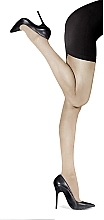 Women Tights "Mireille" 40 Den, beige - Knittex — photo N1