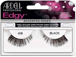 Fragrances, Perfumes, Cosmetics False Lashes - Ardell Edgy Lash 406 Black