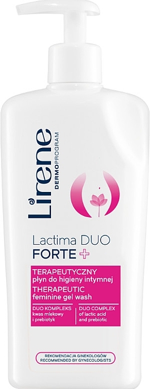 Intimate Wash Gel - Lirene Dermo Program Lactima Duo Forte+ — photo N1