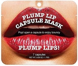 Plumping Capsule Lip Serum - Kocostar Plump Lip Capsule Mask Pouch — photo N1