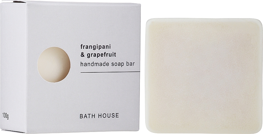 Bath House Frangipani & Grapefruit - Perfumed Soap — photo N3