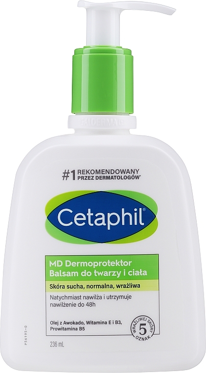 Moisturizing Face & Body Lotion for Dry & Sensitive Skin - Cetaphil MD Dermoprotektor (without box) — photo N1