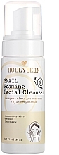 Face Cleansing Foam with Snail Mucin - Hollyskin Snail Foaming Facial Cleanser — photo N2