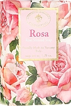 Fragrances, Perfumes, Cosmetics Natural Soap "Rose" - Saponificio Artigianale Fiorentino Masaccio Rose Soap