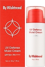 Moisturizing Sunscreen with Panthenol - By Wishtrend UV Defense Moist Cream SPF 50+ PA++++ — photo N2