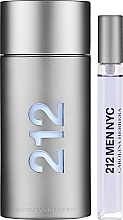 Carolina Herrera 212 Men NYC - Set (edt/100ml + edt/mini/10ml) — photo N2