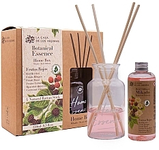 Fragrances, Perfumes, Cosmetics Red Fruits Set - La Casa De Los Aromas Reed Diffuser XL Botanical Home Box Red Fruits