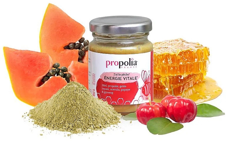 Body Strength Support Dietary Supplement - Propolia Vital Energy Propolis, Honey, Royal Jelly & Ginseng — photo N7