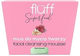 Fragrances, Perfumes, Cosmetics Face Cleansing Mousse "Raspberry & Almond" - Fluff Facial Cleansing Mousse Raspberry & Almonds