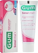 Fragrances, Perfumes, Cosmetics Toothpaste for Sensitive Skin - G.U.M. Sensivital+ Fluoride Toothpaste