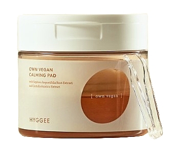 なだめるようなフェイシャルトナーパッド - Hyggee Own Vegan Calming Pad — photo N1