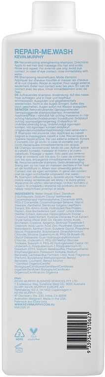 Reconstructing Strengthening Shampoo - Kevin Murphy Repair.Me Wash Reconstructing Strengthening Shampoo — photo N6